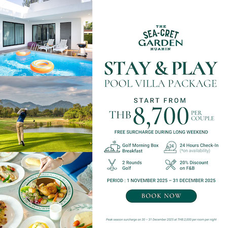 The Sea-Cret GARDEN Hua Hin - Stay & Play