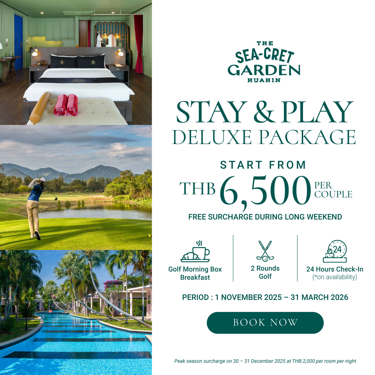 The Sea-Cret GARDEN Hua Hin - Stay & Play